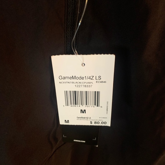 Adidas Washington Huskies GameMode 1/4 Zip Pullover Jacket Mens Sz M - Picture 7 of 8